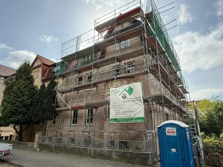 Gerüstbau G. Anders - Gerüst Mehrfamilienhaus Mehrparteien Haus